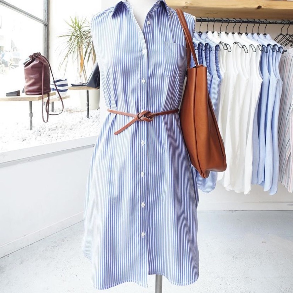 Oxford Button up dress